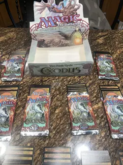 MTG: EXODUS 19 Opened Booster Pack Lot Magic The Gathering Tempest Block 1998 - Image 5