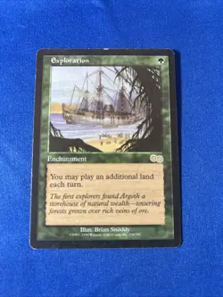 EXPLORATION MP Urza’s Saga Original mtg Magic fast shipping - Image 1