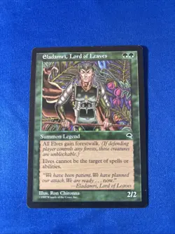 ELADAMRI, LORD OF LEAVES MP Tempest Reserved List mtg Magic fast shipping - Image 1
