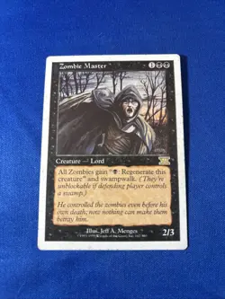 ZOMBIE MASTER MP 6th Sixth Edition mtg Magic fast shipping - Image 1