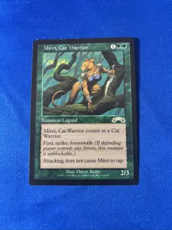MIRRI, CAT WARRIOR LP Exodus Original mtg Magic fast shipping - Image 1