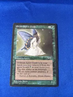 ELVISH SPIRIT GUIDE HP- Alliances Original mtg Magic fast shipping - Image 1