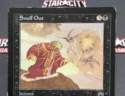 MTG Snuff Out- DAMAGED -Mercadian Masques Magic the Gathering Card # 162 - Image 3