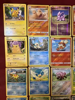 Pokemon Card Lot 28 Cards Holo & Reverse Pikachu Zoroark Hydreigon - Image 2