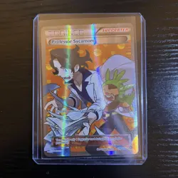 Professor Sycamore 114 XY Steam Siege Full Art Trainer Card FA Pokemon TCG - Image 1