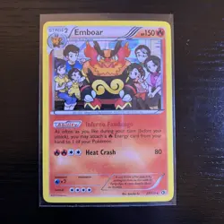Emboar 27 BW Legendary Treasures Holo Rare Card Pokemon TCG - Image 1