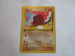 DIGLETT # 52/82 FIRST EDITION NON HOLO POKEMON CARD - Image 1