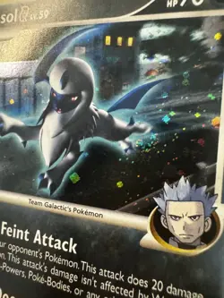 Pokemon Absol G LV.59 1/147 Cosmos Holo With Swirl Supreme Victors - Image 3