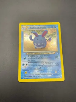 Pokemon WOTC Neo Destiny Light Azumarill 13/105 Rare MP Vintage - Image 3