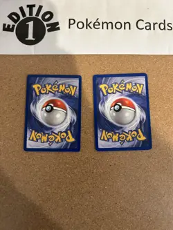 Dark Raticate + Rattata 1st Edition Pokemon Card Lot Vintage WOTC - Image 2