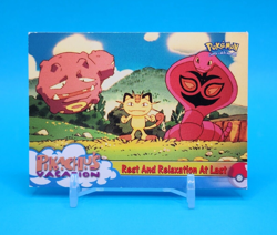Pokemon Card - Rest and Relaxation at Last 49 - Pikachu's Vacation - Topps - Image 1