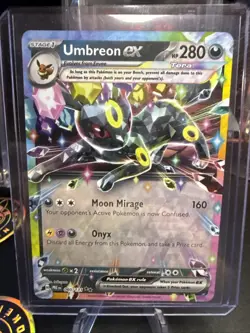 Pokemon TCG Umbreon EX 60/131 Double Rare Prismatic Evolutions Card - Image 1