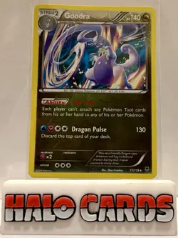 PACK FRESH Pokemon TCG Goodra Pokemon Promos 77/119 COSMOS HOLO Rare - NM K - Image 1