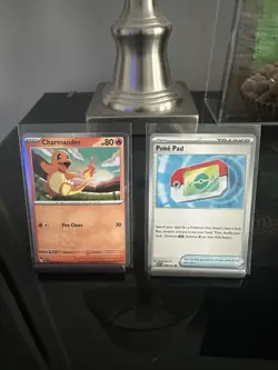 Pokemon Ascended Heroes Poke Pad 198/217 & Charmander Promo - Image 1
