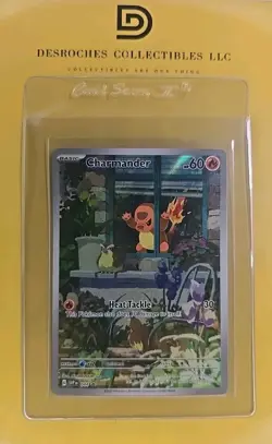 🔥Charmander 044 SVP Black Star Promo Pokemon TCG Obsidian Flames Sleeved🔥📈 - Image 1