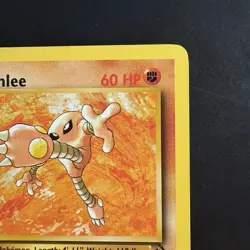 Pokemon Vintage Non-holo Rare Hitmonlee Fossil Wotc 1999 - Image 3