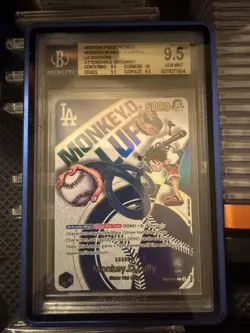 🔥2025 One Piece LA Dodgers Giveaway Monkey.D.Luffy Promo Leader BGS 9.5 🔥 - Image 1