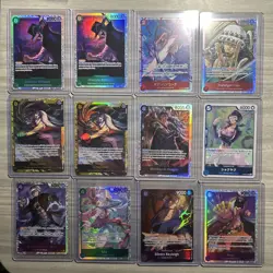 (33) Card Lot One Piece TCG English Japanese Alt Art OP08 OP13 EB04 Super Rare - Image 1