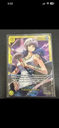 Trafalgar Law (SEC) One Piece English EB03-062 Heroines Edition In Hand NM - Image 1