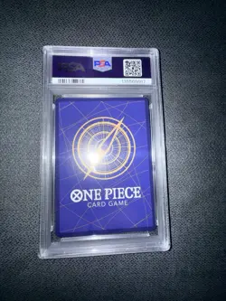 2025 One Piece Op-11 En Silvers Rayleigh Alternate Art Psa 10 PSA Miss Labeled - Image 2