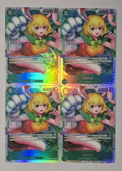 Carrot OP08-023 Play Set (4 Cards) One Piece Two Legends - Image 1