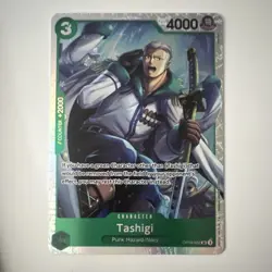 One Piece Tashigi OP10-032 Punk Hazard/Navy Character 3 Cost Counter 4000 Power - Image 1