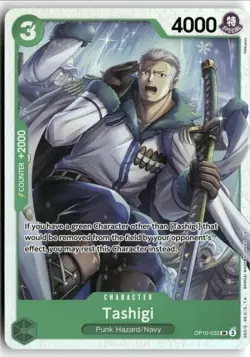 Tashigi Foil OP10-032 PRB-02 The Best Vol 2 One Piece - Image 1