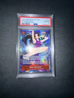 Boa Hancock OP12-014 SR Alternate Alt Art 2025 One Piece English PSA 10 GEM MINT - Image 1