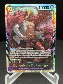 One Piece TCG English OP14-069 Donquixote Doflamingo SR Foil - Image 1