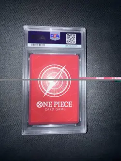 2025 ONE PIECE PROMOS PSA MAGAZINE EXCLUSIVE #001 SHANKS PSA 10 - Image 2