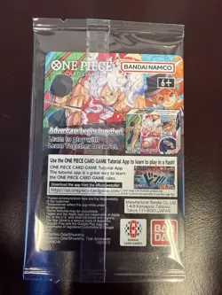 Bandai Namco Monkey.D.Luffy US Voyage Promo Full Art Holo One Piece CCG P-055 - Image 2