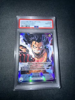 PSA 10 – 2025 ONE PIECE OP11-A FIST OF DIVINE SPEED 040 MONKEY D. LUFFY ALT ART - Image 1