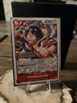 Monkey D Luffy One Piece Treasure Cruise Winner Promo English ST01-012 - Image 1