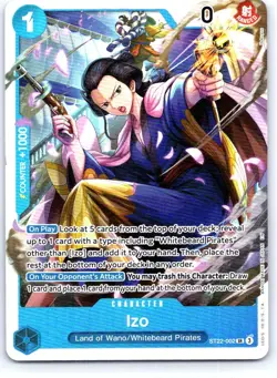 #ST22-002 Izo Starter Deck 22: Ace & Newgate Super Rare - Image 1