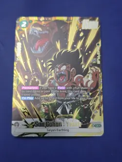 Son Gohan Youth FB04-060 Alternate Art Tournament Gold Promo Dragon Ball Card - Image 1