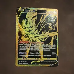 Pokemon TCG Zacian V SWSH076 SWSH: Sword & Shield Promo Full Art Holo Card - Image 1