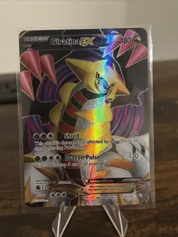 Giratina EX 124/124 Dragons Exalted 2012 Full Art Holo Rare Pokemon Card TCG NM - Image 1