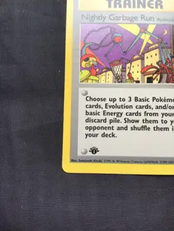 Pokemon Cards: Team Rocket 1st Edition Uncommon: Nightly Garbage Run 77/82 - Image 5