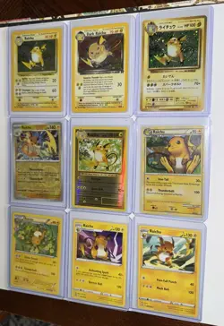 Pokemon Card Lot Raichu WOTC Vintage holo 1st Edition - Image 3