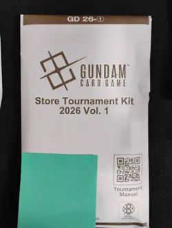 Gundam Card Game Store Tournament Kit 2026 Vol 1 English SEALED! - Image 1