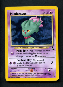 Pokemon Card: Misdreavus Promo 39/53 (NM) - Image 1