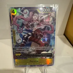 Perona Alt Art OP14-111 R THE AZURE SEA'S SEVEN. ENGLISH CARD. - Image 1