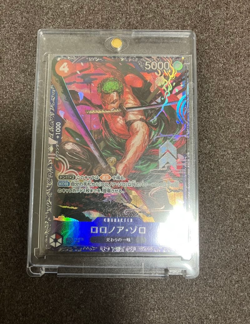 Zoro ST21-015 Flagship Battle 2025 Top 8 Prize Promo ONE PIECE Card Japanese - Image 1
