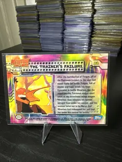 Pokemon Card - The Trainer's Failure #22 - Topps - Mewtwo Strikes Back - Image 2