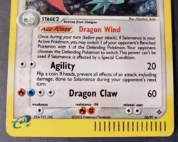 Pokemon Salamence EX Dragon Holo Card 10/97 Lightly Played See Pictures - Image 2