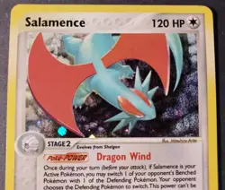 Pokemon Salamence EX Dragon Holo Card 10/97 Lightly Played See Pictures - Image 3