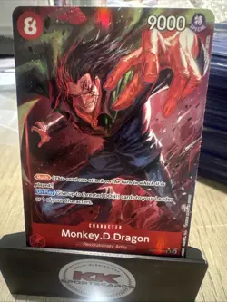 One Piece Card Game Monkey D Dragon OP07-015 Alt Art SR Near Mint - Image 1