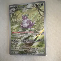 Pokemon SV 151 TCG 3 Card Lot AR Nidoking Poliwhirl Mr Mime - Image 2