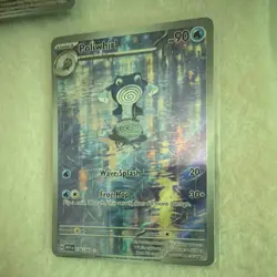 Pokemon SV 151 TCG 3 Card Lot AR Nidoking Poliwhirl Mr Mime - Image 3