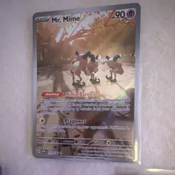 Pokemon SV 151 TCG 3 Card Lot AR Nidoking Poliwhirl Mr Mime - Image 4